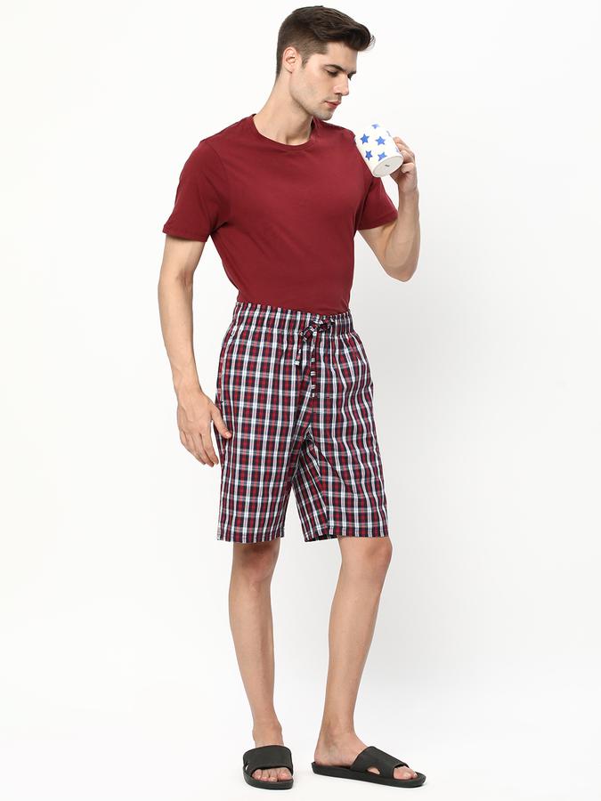 R&B Men Red Shorts image number 1