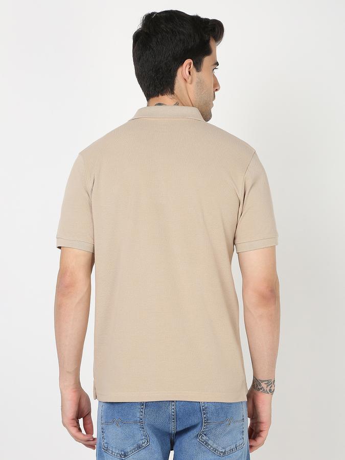 Men Regular Fit Polo T-Shirt image number 3