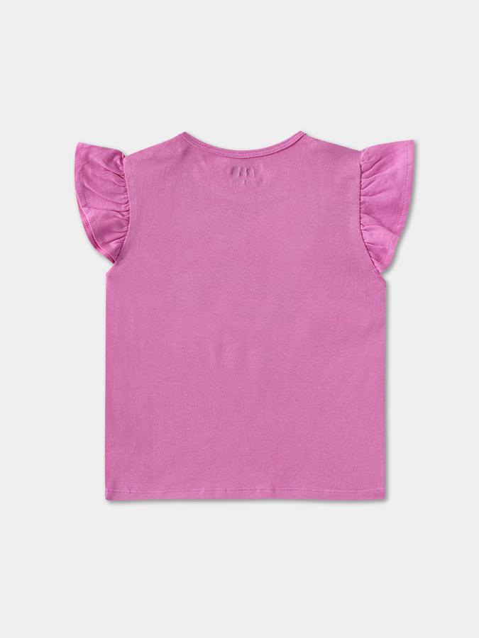 Baby Girls Solid Pure Cotton Regular T Shirt image number 1
