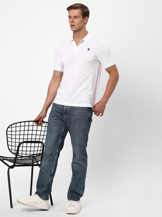 R&B Men's Solid Polo image number 1