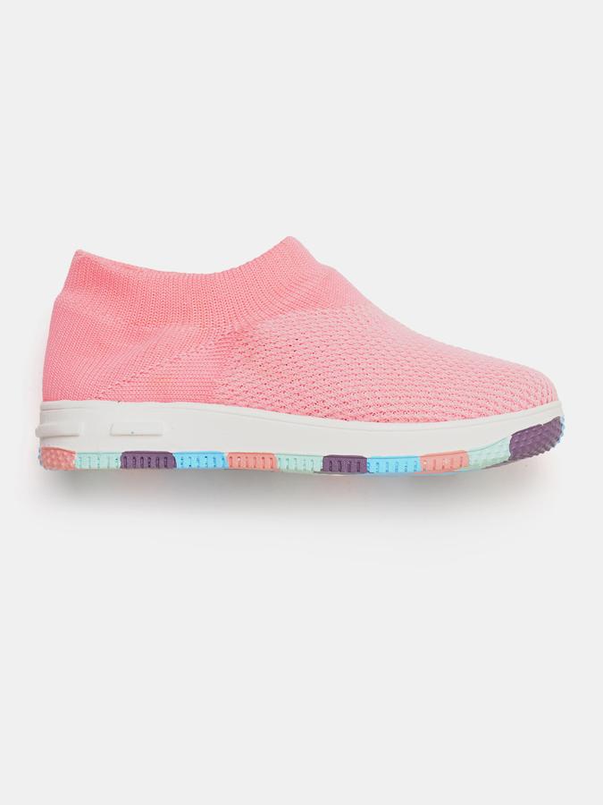 R&B GIrls Pink Casual Shoes image number 1