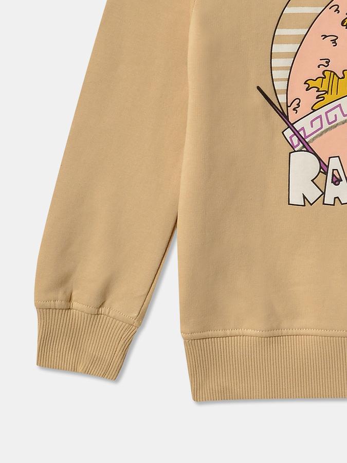 Boys Relaxed Fit Full Sleeve Crew Neck SweaT-Shirt