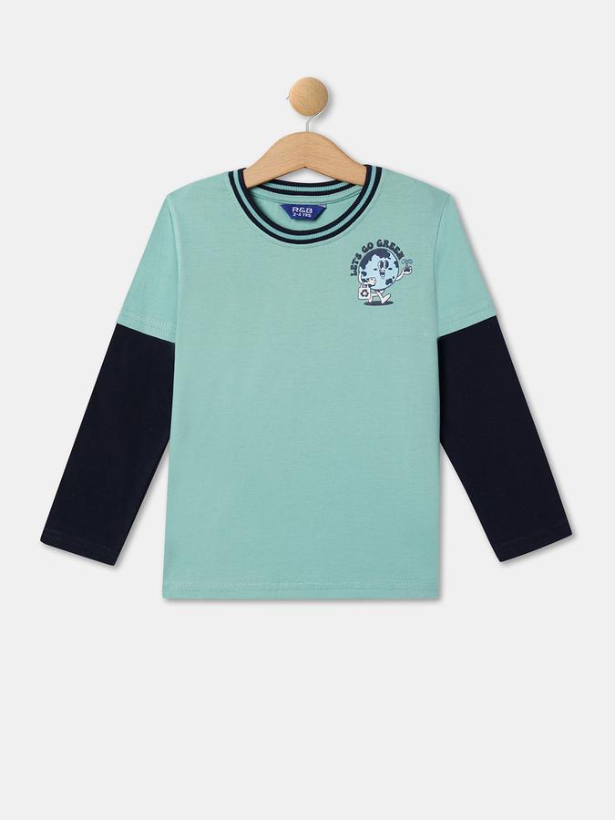 R&B Boys Green Tshirt