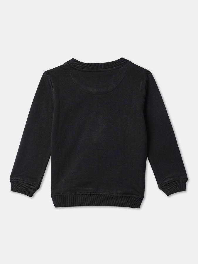 Girls Graphic Regular Fit Long Sleeve Crew Neck SweaT-Shirt