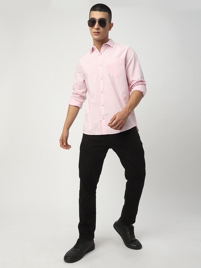 Men Solid Casual Shirt image number 1