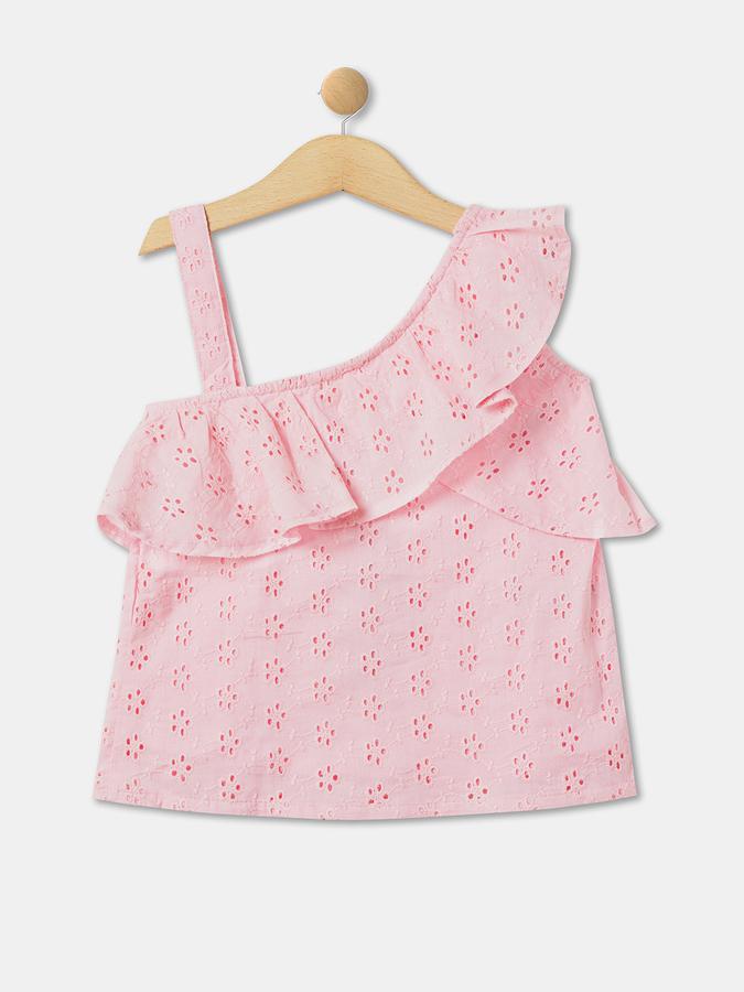 R&B Girl's All Over Printed Woven Top image number 1