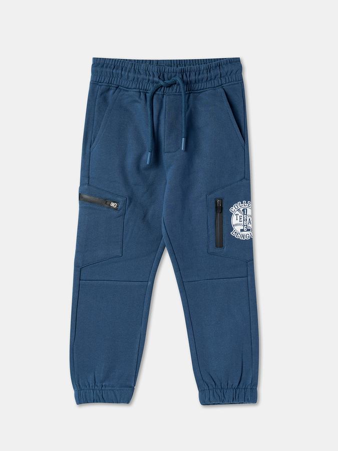 Boys Printed Cuffed Joggers image number 0