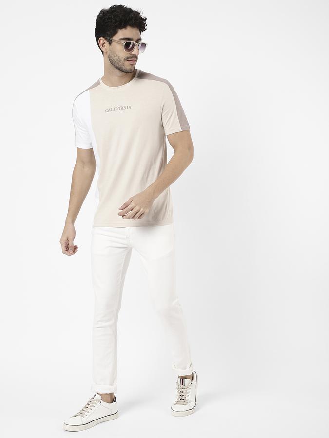 R&B Men Beige T-Shirts image number 1