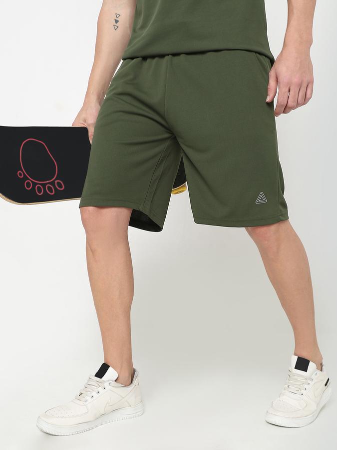 R&B Men's Green Shorts