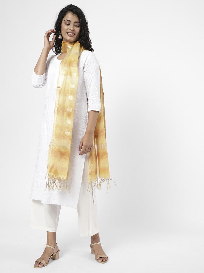 R&B Women Mustard Dupattas
