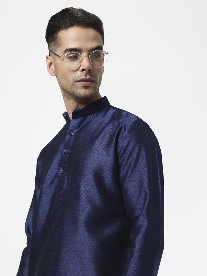 R&B Men Blue Kurtas image number 0