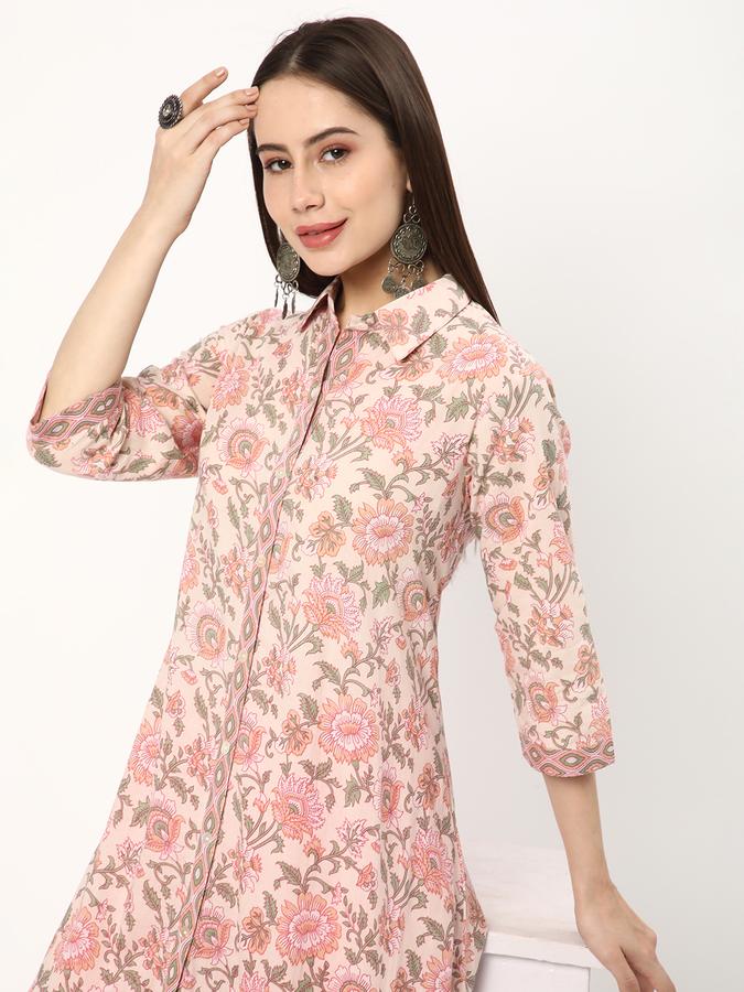 R&B Women Printed A-line Kurta 