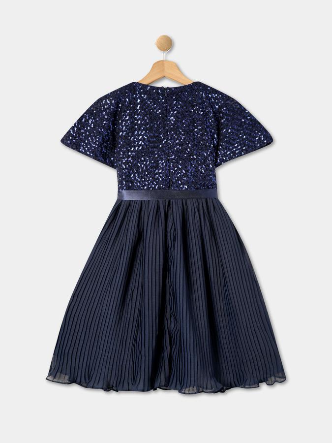 R&B Girls Blue Partywear Dresses image number 1