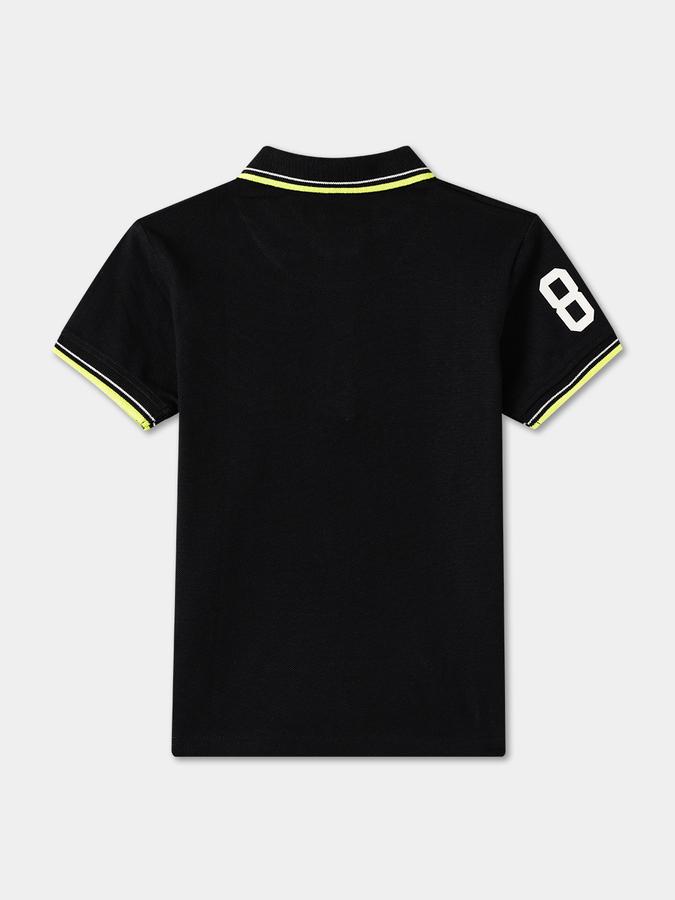 Printed Polo T-Shirt with Short Sleeves image number 1