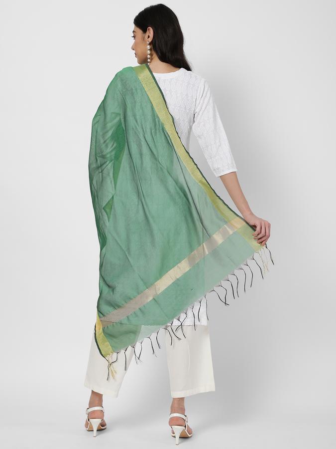 R&B Women's Green Dupatta