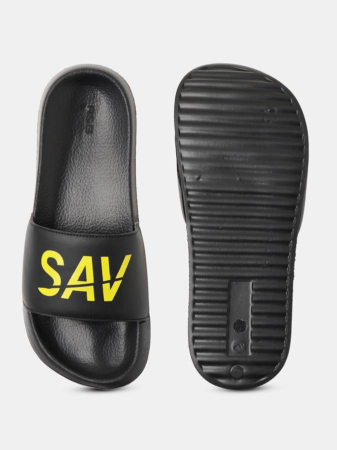 R&B Men Black Slides image number 3