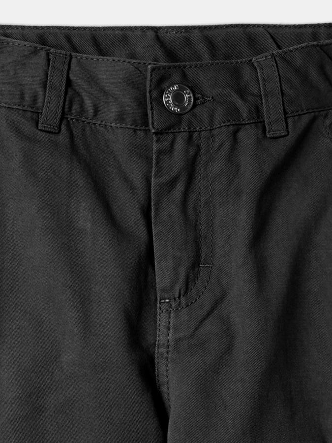 Boys Regular Fit Cargo Pockets Mid Waist Trouser