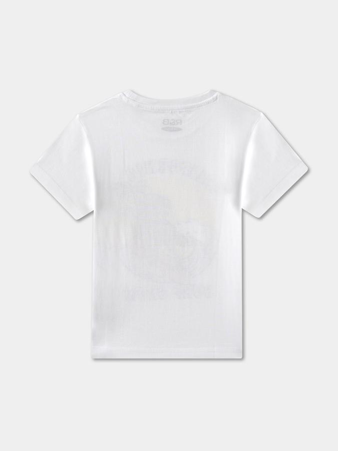 Boys Graphic Print Pure Cotton Regular T Shirt image number 1