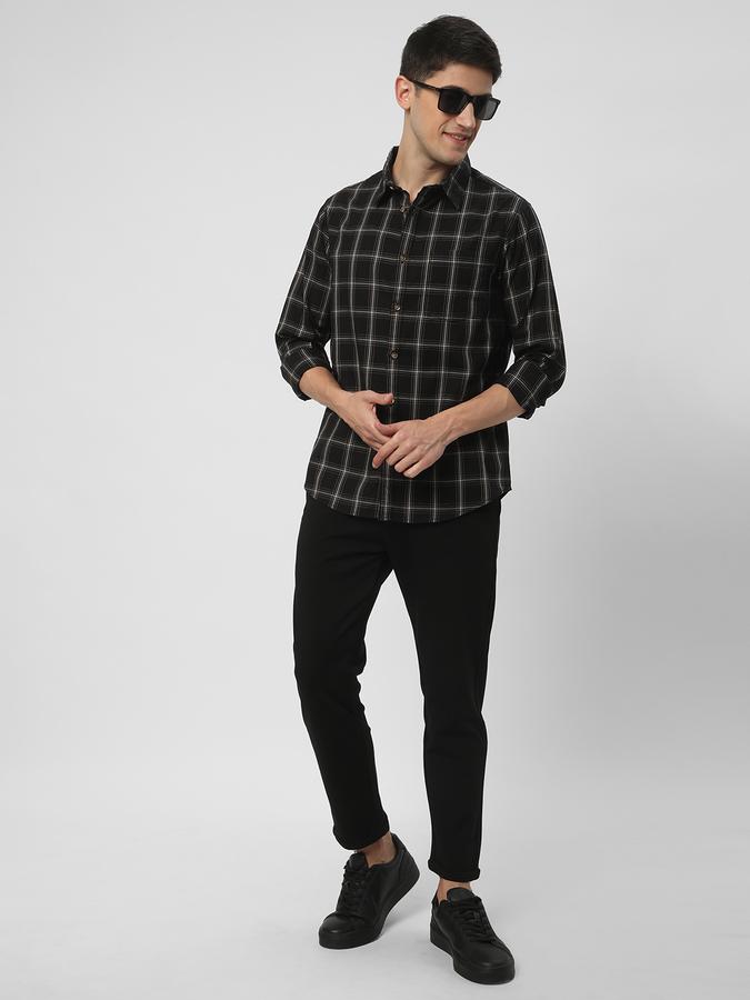 Men Checked Regular Fit Shirt image number 1