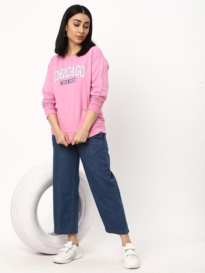 R&B Women Pink Sweatshirts image number 1