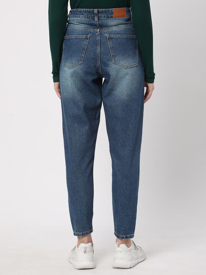Women High-Rise Mom Fit Jeans image number 2