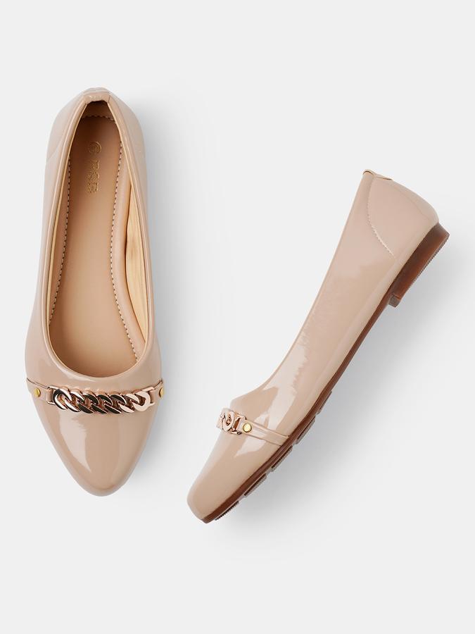 R&B Women Ivory Ballerinas