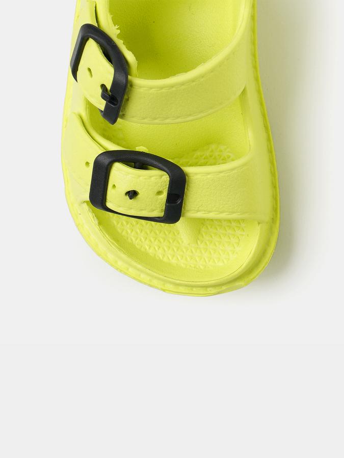 R&B Girls Yellow Sandals image number 3