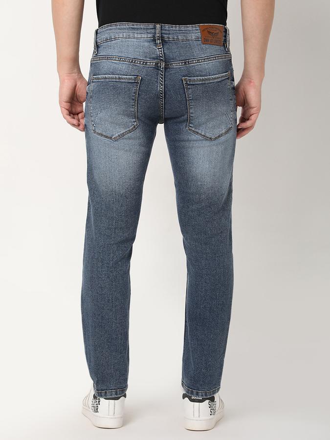 Men Slim Fit Jeans with 5-Pocket Styling image number 3