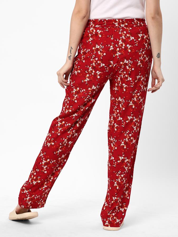 Women Floral Print Relaxed Fit Pyjamas image number 2