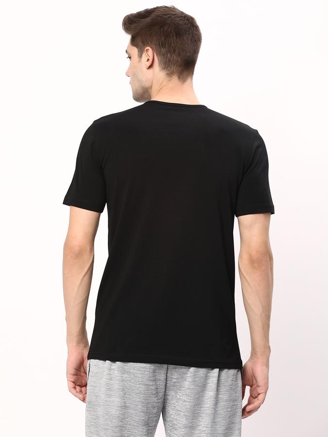R&B Men's Solid Stretch V-Neck T-Shirt image number 2