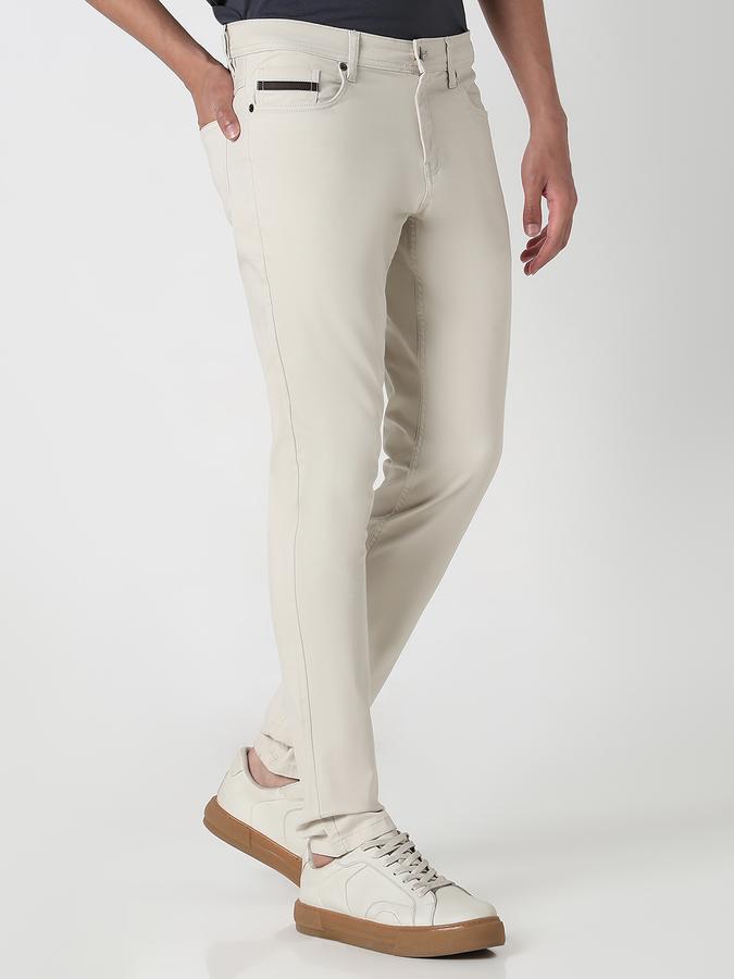 Skinny Fit Men Trousers image number 2