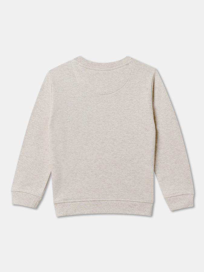 Girls Graphic Regular Fit Full Sleeve Crew Neck SweaT-Shirt