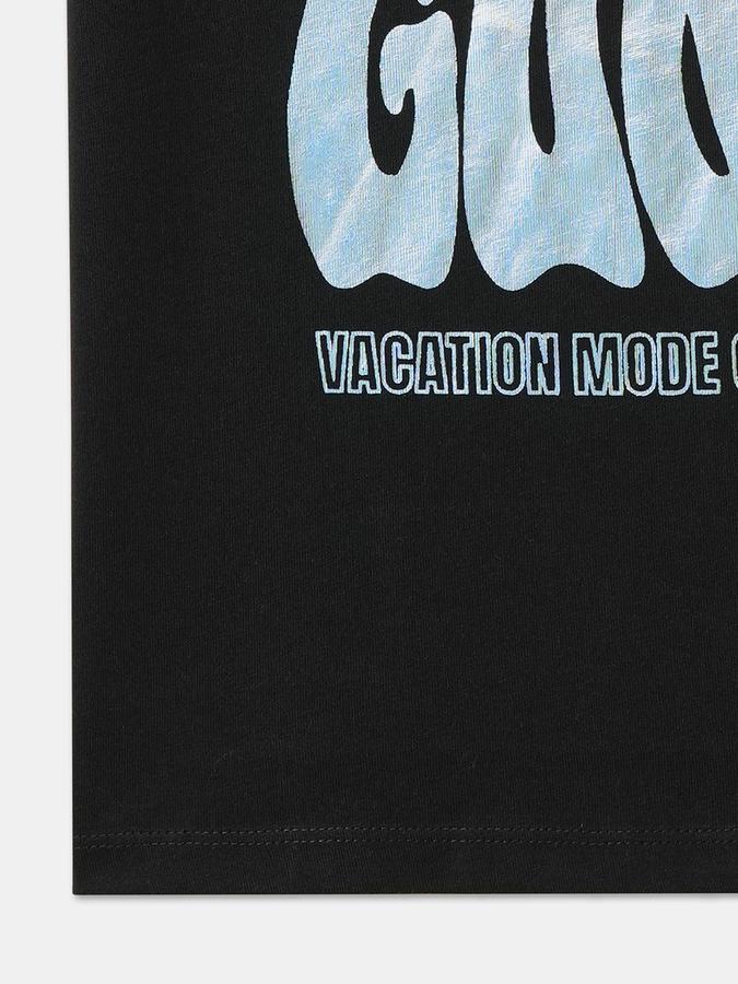 Girls Cotton Regular Fit Crew Neck Graphic T-shirt