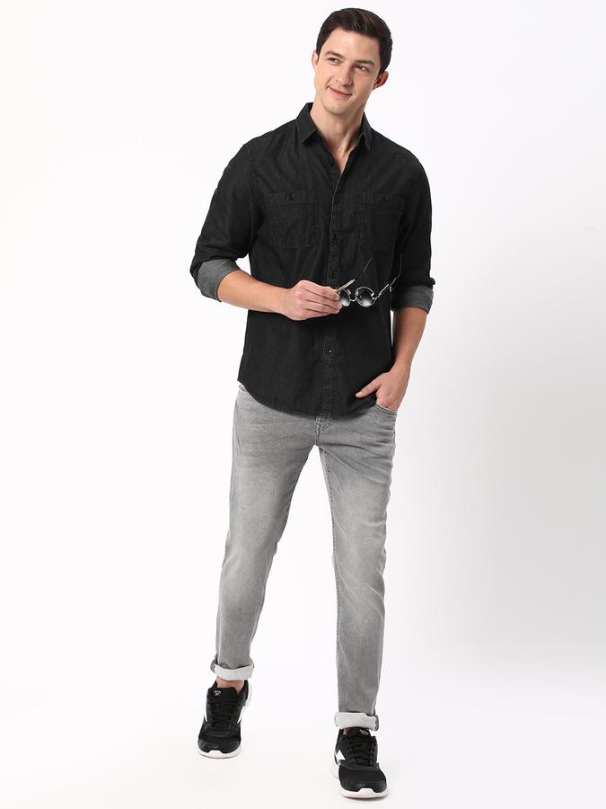 R&B Men Grey Jeans image number 1