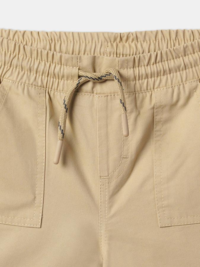 Boys Regular Fit Flat-Front Shorts image number 3