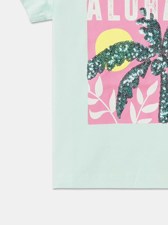 R&B Girls Green Tops image number 3