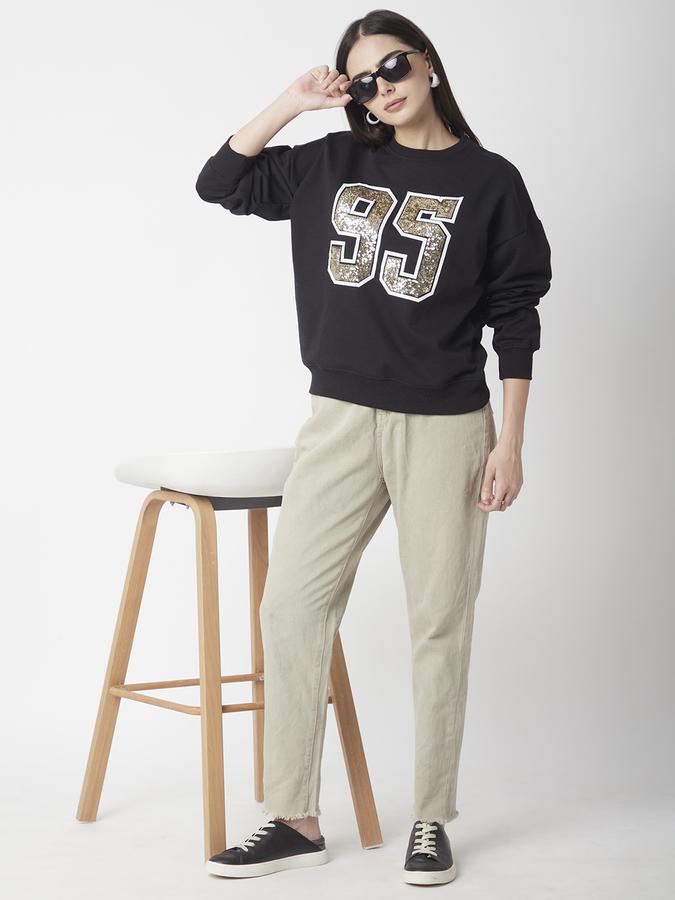 Full Sleeve Graphic Print Women Sweatshirt image number 1