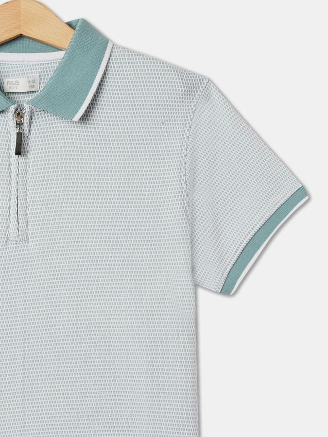 R&B Boys Relaxed Fit Polo T-Shirt image number 2