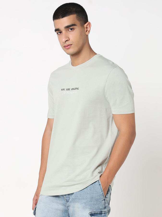 MENS Short Sleeves CREW NECK GRAPHIC TEES image number 2