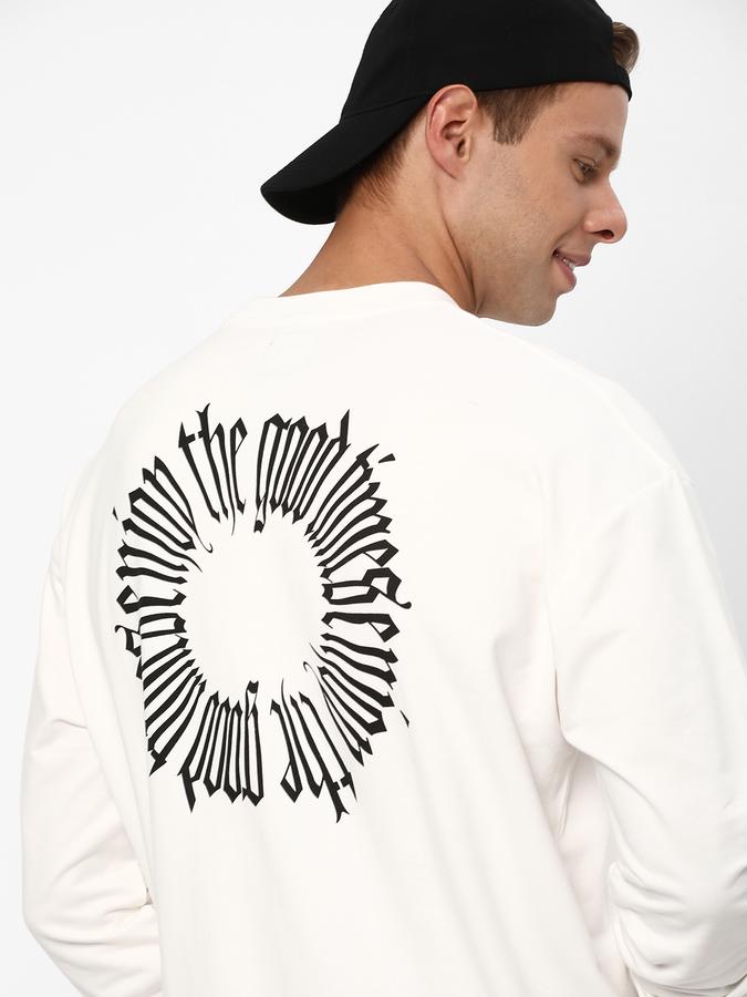 R&B Men's Front And Back Printed Sweat Top