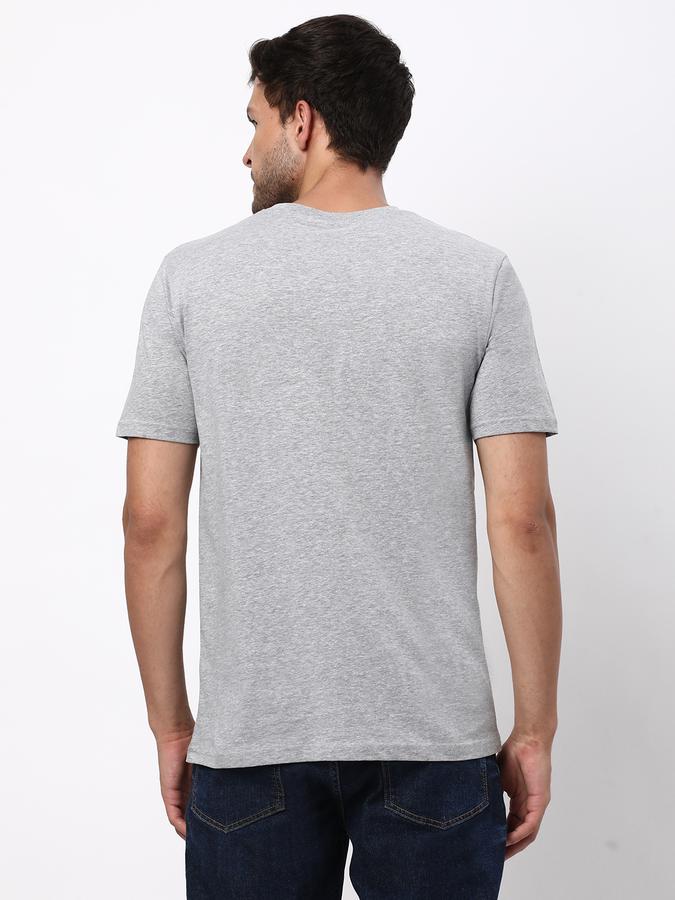Men Crew-Neck T-Shirt with Short Sleeves image number 2