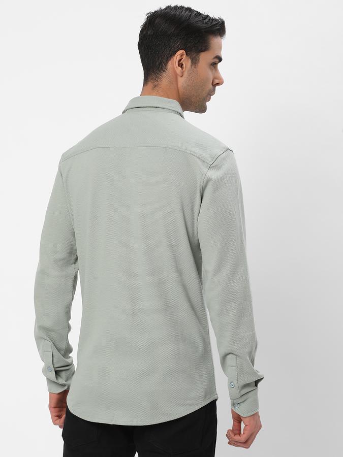 Men Cutaway-Collar Regular Fit Shirt image number 2