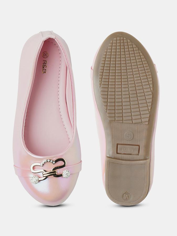 R&B GIrls Pink Casual Shoes image number 3