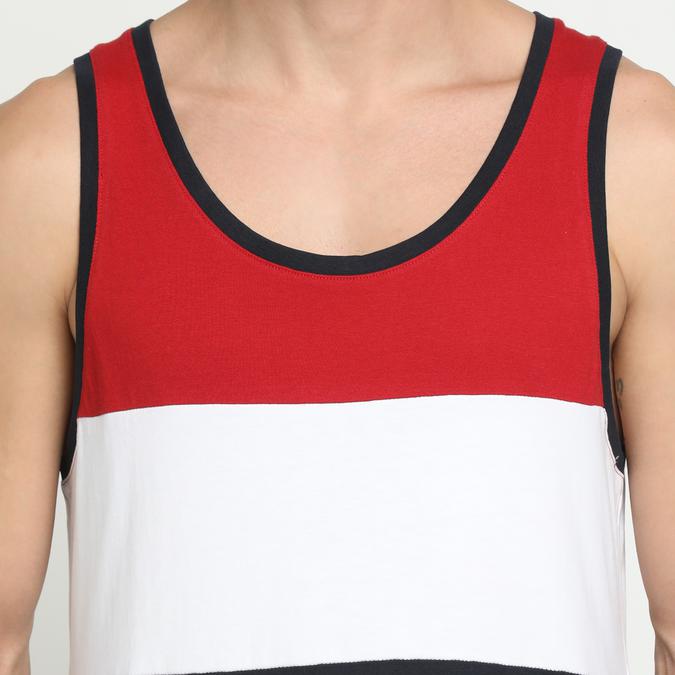 R&B Men's Sleeveless T-Shirt image number 3