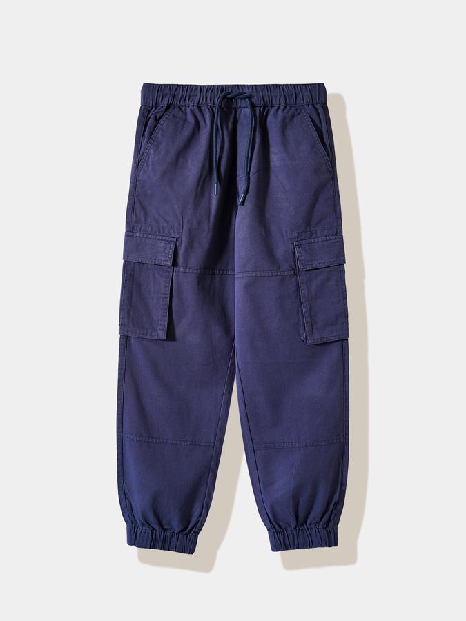 R&B Boys' Navy Blue Trousers