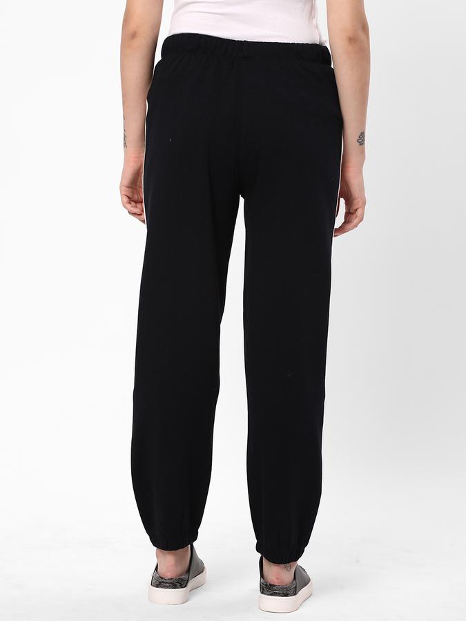 Women Typographic Print Cuffed Joggers   image number 2