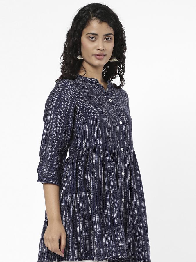R&B Blue Women Tops & Kurtis image number 0