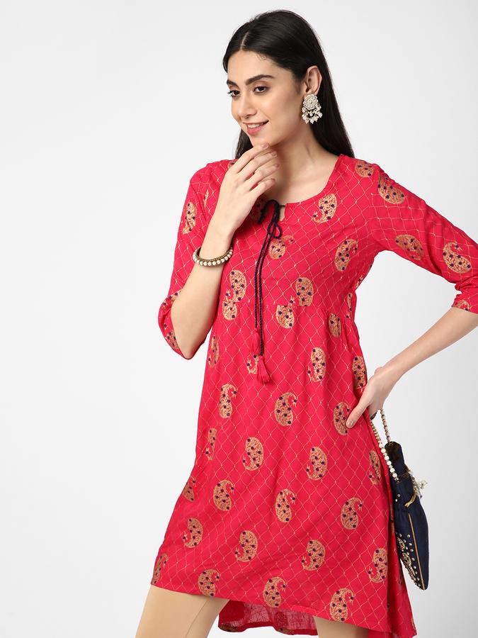 R&B Pink Women Kurtas image number 0