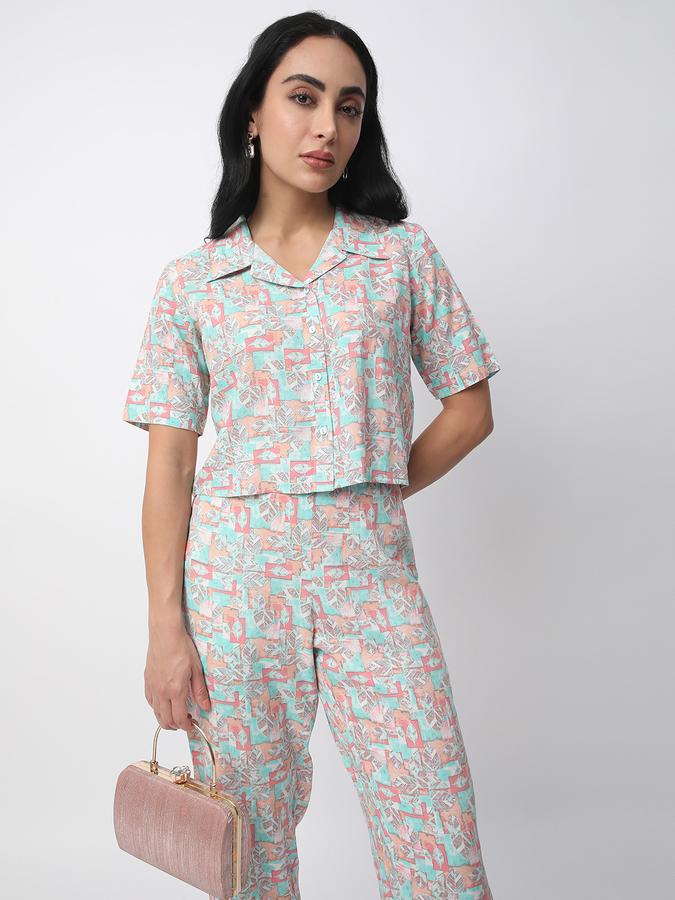 Women Viscose Printed Kurta And Pants Set