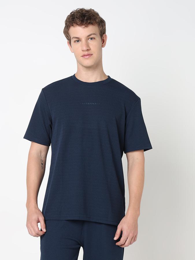 R&B MENS ACTIVE TEXTURE TEE image number 1